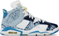Air Jordan 6 Retro GS  Washed Denim  DM9045-100